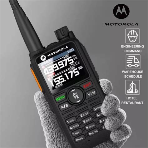 Motorola GP888 Plus 18 Watts Walkie Talkie Longe Range 20KM .